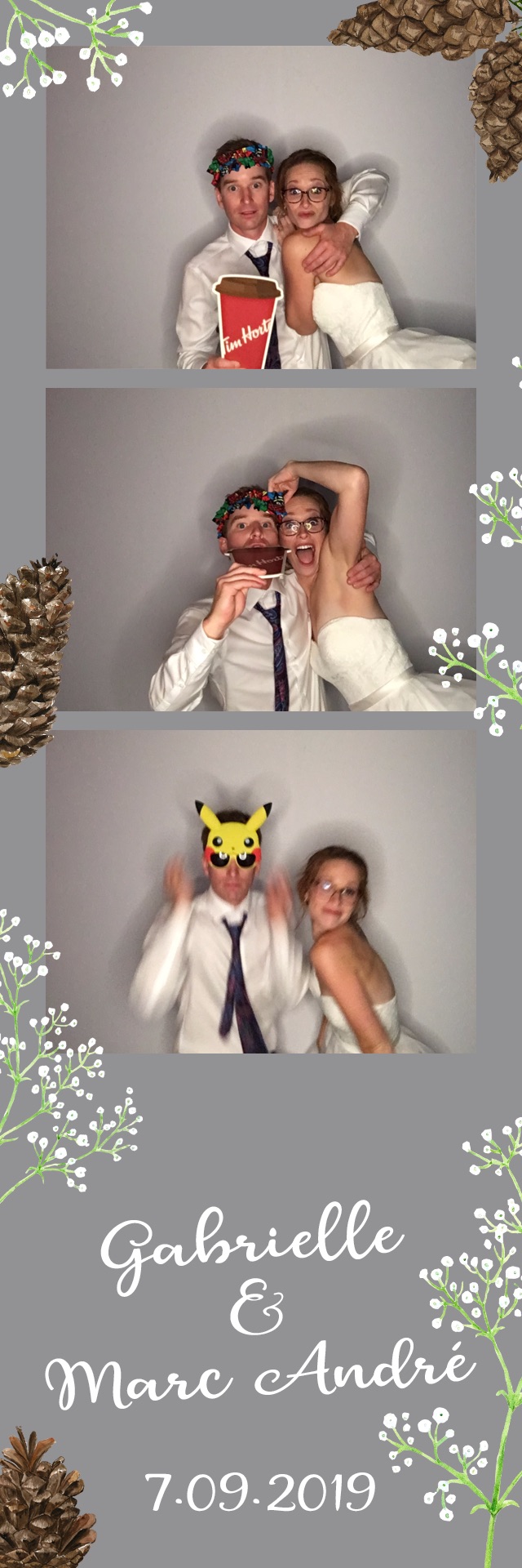 Mariage de Gabrielle et Marc-André | View more photos from the event at album.pbooth.red/u/Photobooth-RED/Mariage-de-Gabrielle-et-Marc-André
